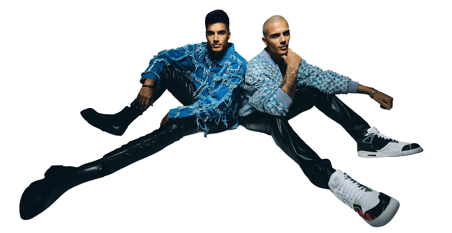 Max George and Siva Kaneswaran of The Wanted 2.0